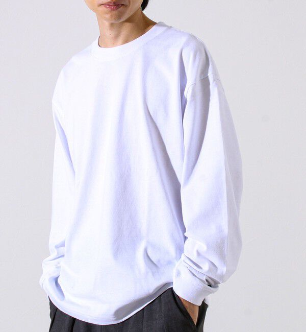 GLOSTER「【6色展開/UNISEX/ベーシック】【DISCUS】USA綿ブレンド ヘビーウエイトロンT」|Tシャツ・カットソー|