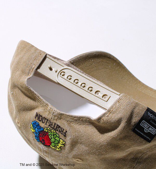 GLOSTER「【SESAME STREET &times; FRUIT OF THE LOOM】ツイルキャップ」|キャップ・キャスケット|