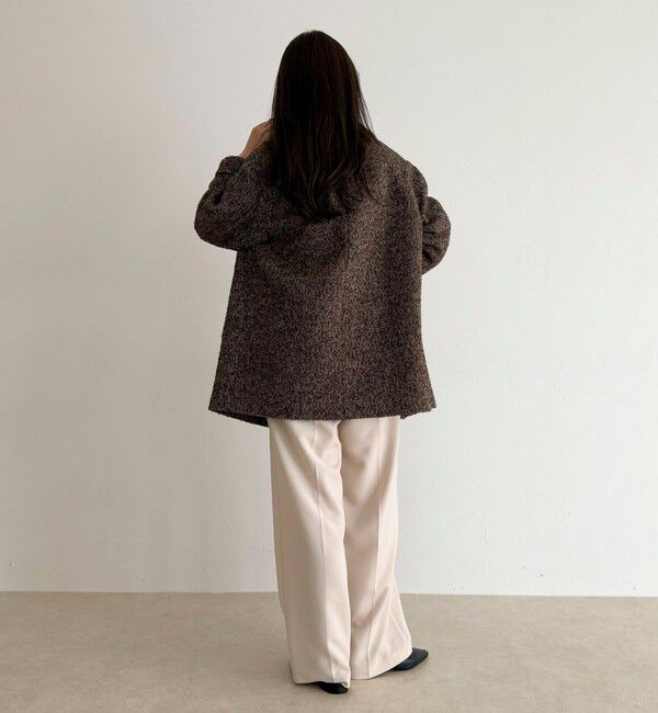 fredy emue「【リバイバル/新色追加】ウール混ミドル丈Pコート」|ピーコート|