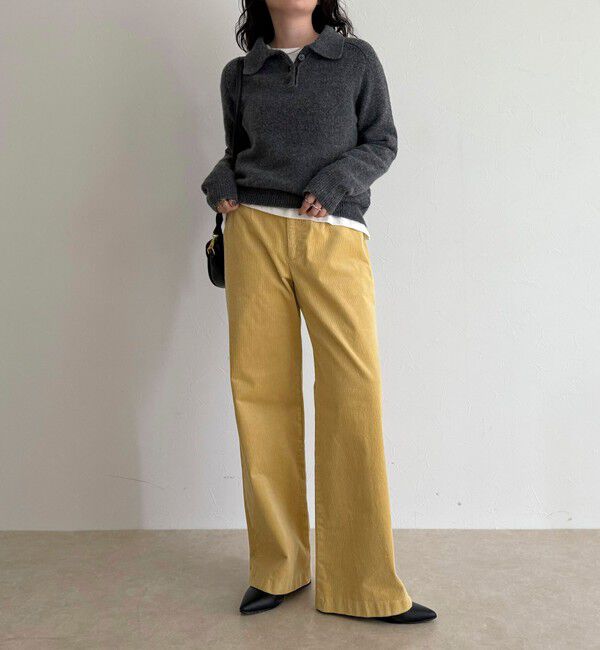 fredy emue「コーデュロイストレートパンツ」|チノ|