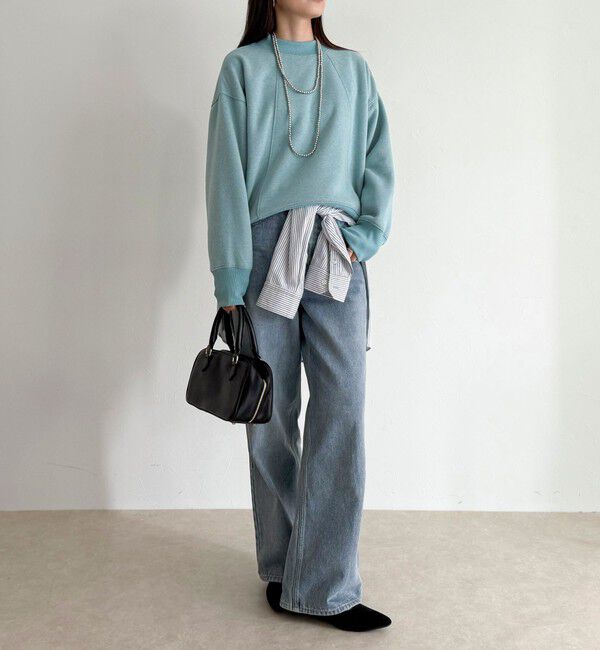 fredy emue「両面起毛モックネックスウェットプルオーバー」|スウェット・ジャージ|