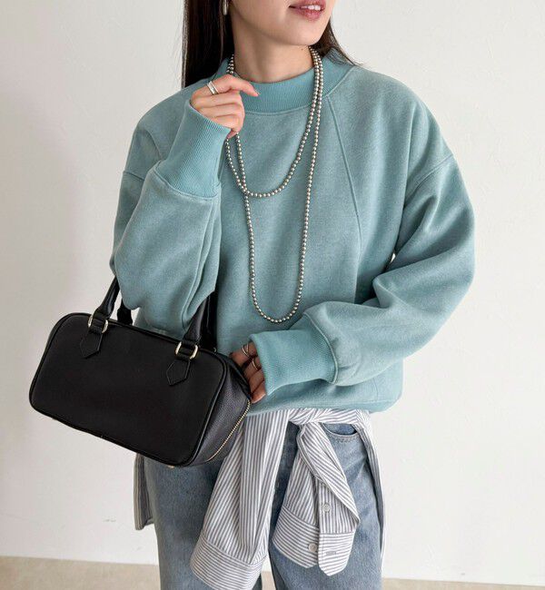 fredy emue「両面起毛モックネックスウェットプルオーバー」|スウェット・ジャージ|