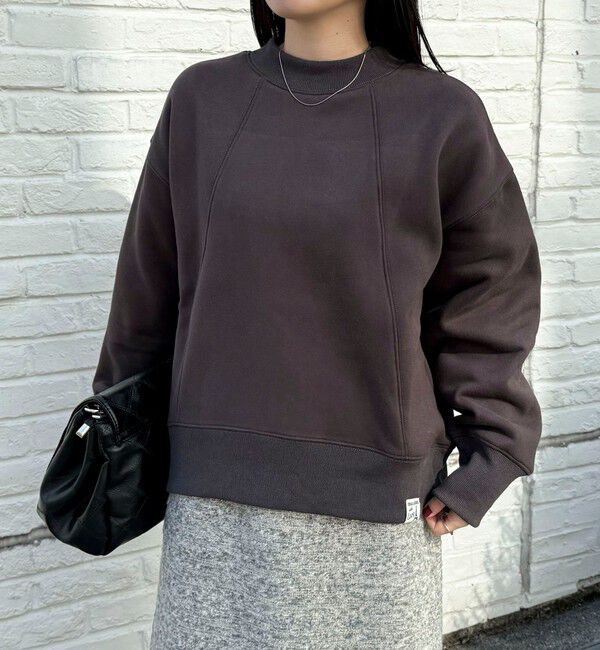 fredy emue「両面起毛モックネックスウェットプルオーバー」|スウェット・ジャージ|