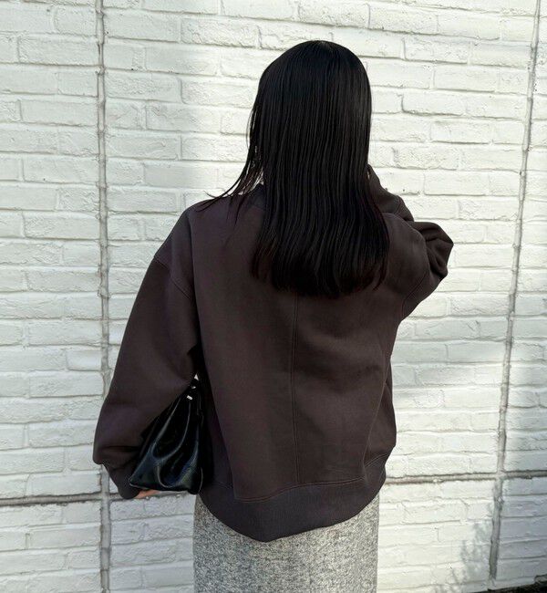 fredy emue「両面起毛モックネックスウェットプルオーバー」|スウェット・ジャージ|