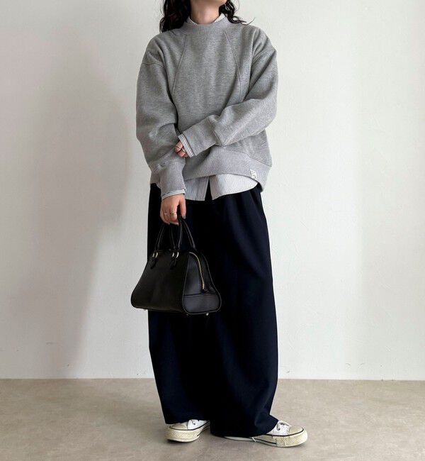 fredy emue「両面起毛モックネックスウェットプルオーバー」|スウェット・ジャージ|