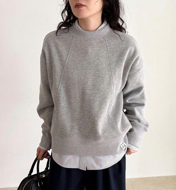 fredy emue「両面起毛モックネックスウェットプルオーバー」|スウェット・ジャージ|