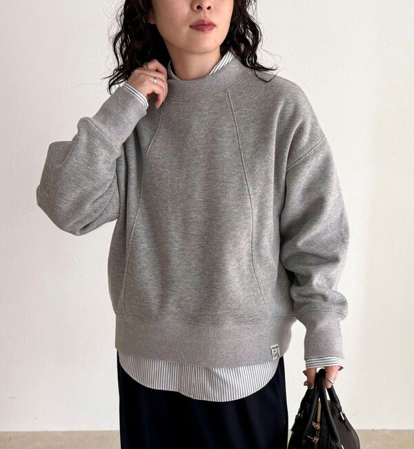 fredy emue「両面起毛モックネックスウェットプルオーバー」|スウェット・ジャージ|