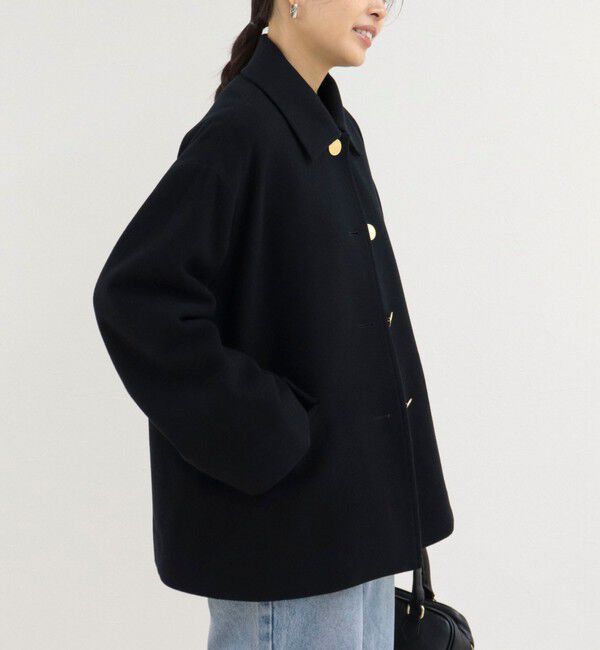 fredy emue「【Traditional WeatherWear】LINTON SHORT コート」|ダッフルコート|