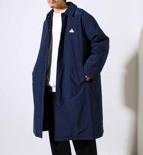 GLOSTER「【GEVACO/ゲバコ】中綿ステンカラーロングコート」|ステンカラーコート|