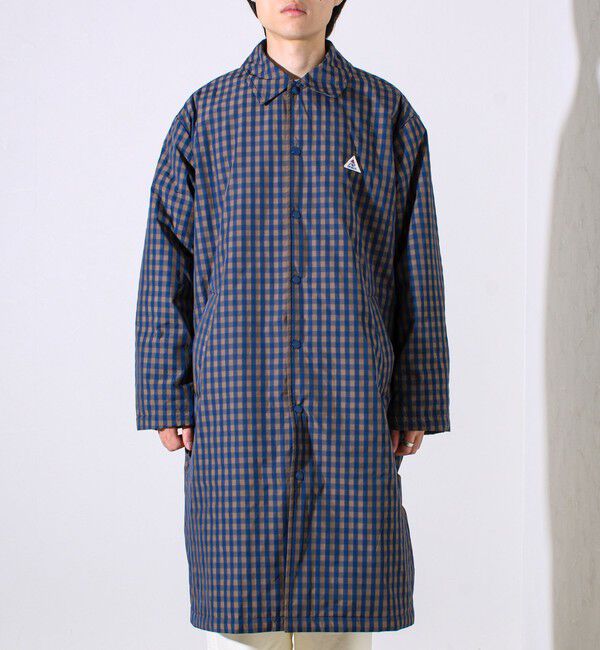 GLOSTER「【GEVACO/ゲバコ】中綿ステンカラーロングコート」|ステンカラーコート|