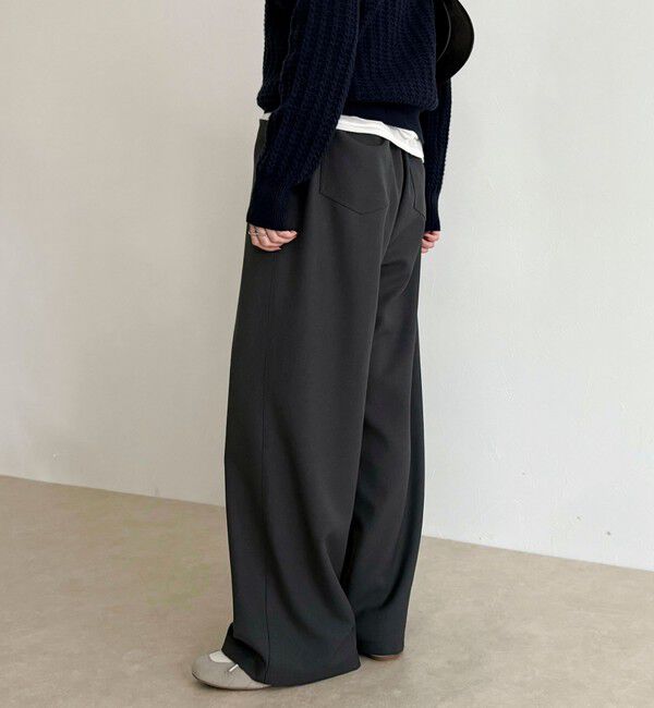 fredy emue「ウールライク5ポケイージーパンツ」|チノ|