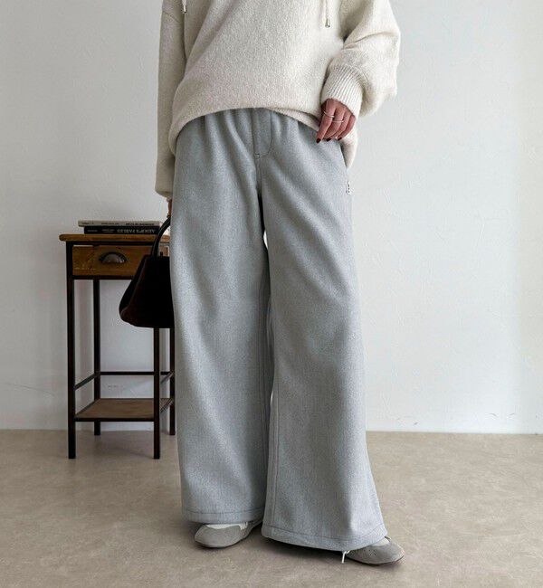 fredy emue「【GEVACO/ゲバコ】ウールライクイージーパンツ」|チノ|