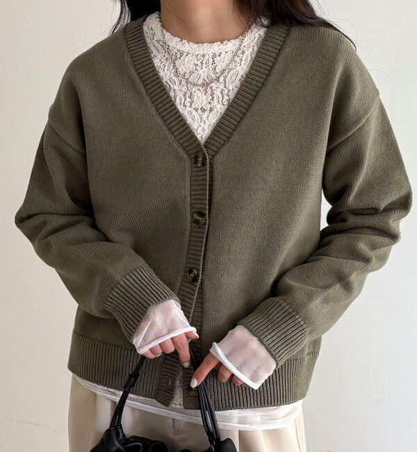 fredy emue「メッセージニットカーディガン」|カーディガン|