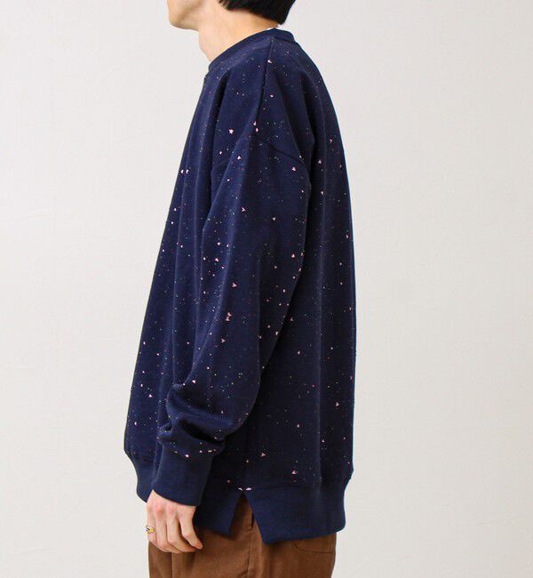 GLOSTER「星穴ネップボンディング クルーネックスウェット」|スウェット・ジャージ|