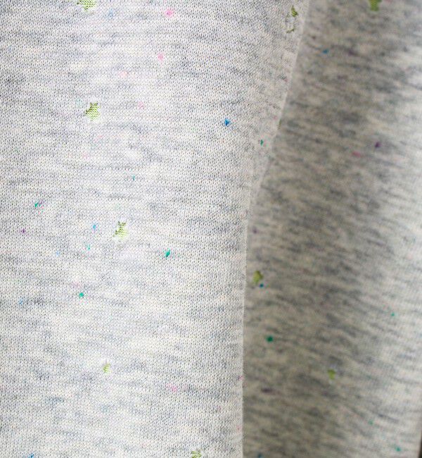 GLOSTER「星穴ネップボンディング クルーネックスウェット」|スウェット・ジャージ|