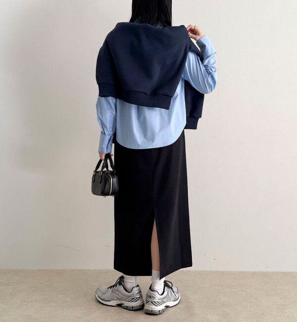 fredy emue「【セットアップ対応】パウダリーツイルイージータイトスカート」|タイト|