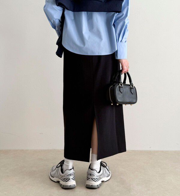 fredy emue「【セットアップ対応】パウダリーツイルイージータイトスカート」|タイト|