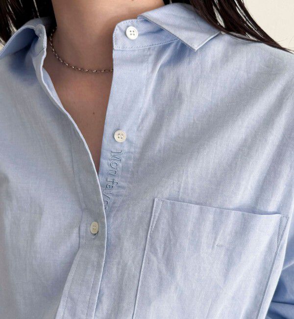 fredy emue「COTTON BASIC シャツ」|シャツ・ブラウス|