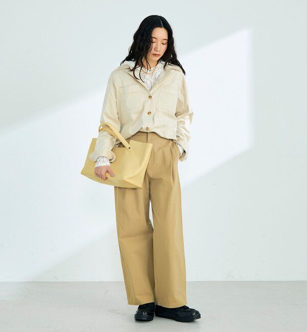 fredy emue「横長2ハンドルトートバッグ ポーチ付」|ショルダー・メッセンジャー|