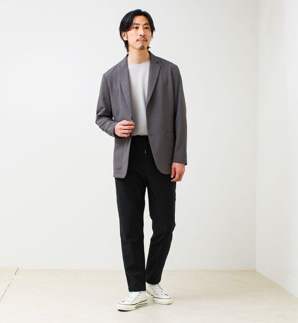 GLOSTER「【セットアップ対応】リネンタッチドビージャケット」|テーラードジャケット|