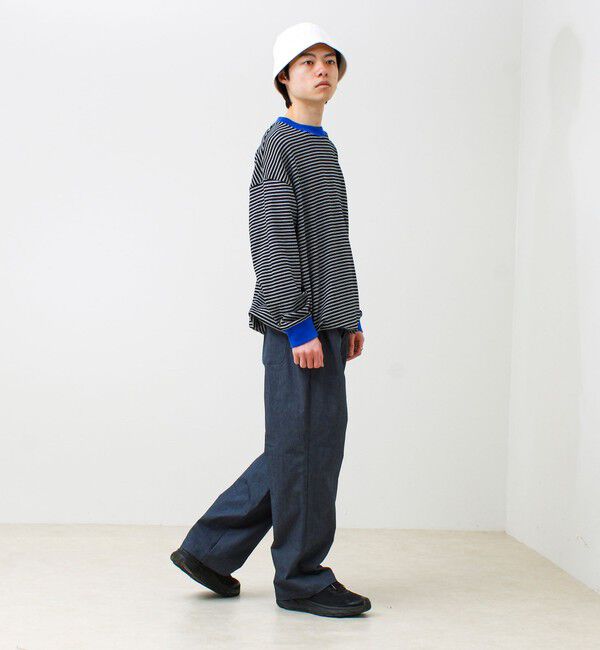 GLOSTER「【色で選べる/ユニセックス対応】GOODNESS イージーパンツ」|チノ|