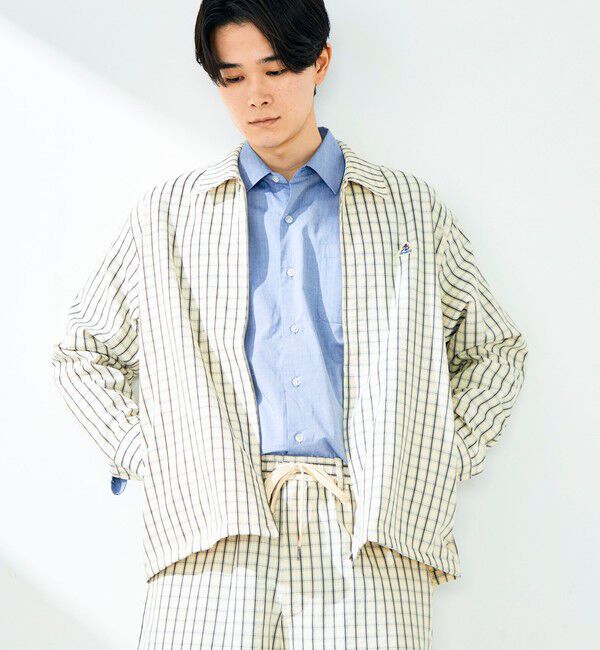 GLOSTER「【GEVACO/ゲバコ】ジップアップ シャツジャケット」|ブルゾン・スタジャン|