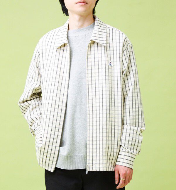 GLOSTER「【GEVACO/ゲバコ】ジップアップ シャツジャケット」|ブルゾン・スタジャン|