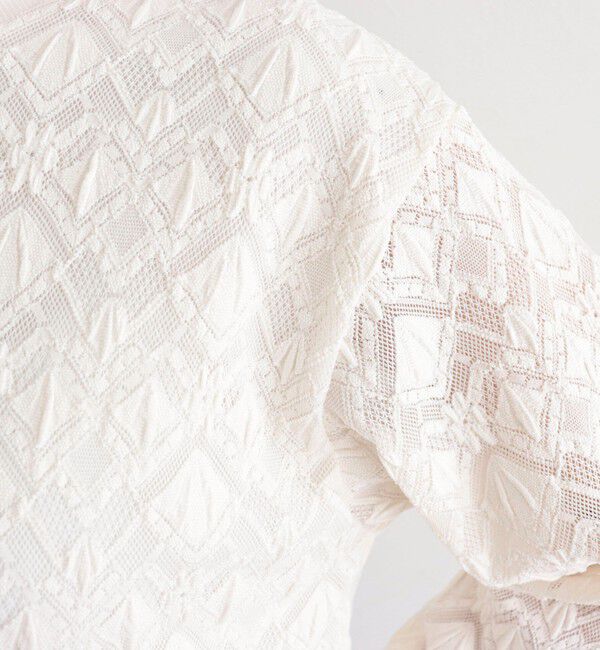 fredy emue「ストレッチレース2WAYプルオーバー」|Tシャツ・カットソー|