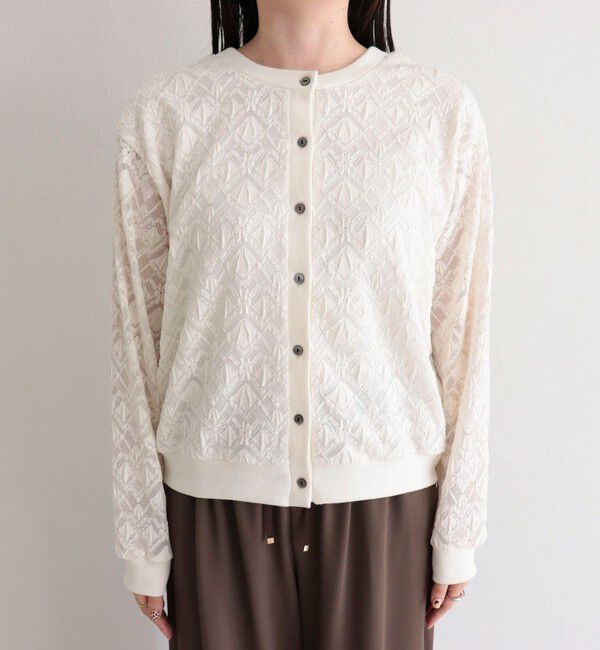 fredy emue「ストレッチレース2WAYプルオーバー」|Tシャツ・カットソー|