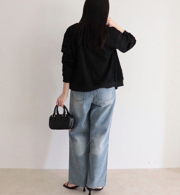 fredy emue「ストレッチレース2WAYプルオーバー」|Tシャツ・カットソー|