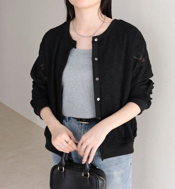 fredy emue「ストレッチレース2WAYプルオーバー」|Tシャツ・カットソー|