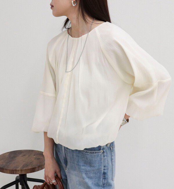 fredy emue「バルーンギャザーブラウス」|シャツ・ブラウス|