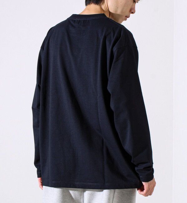 GLOSTER「【MARUDE COTTON】ロープ刺繍Ｔ ロングスリーブ」|Tシャツ・カットソー|