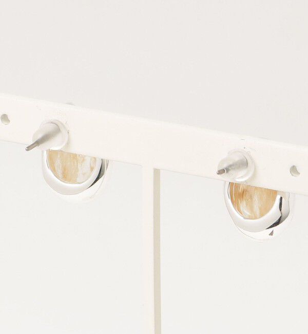 fredy emue「フェイクストーンチタンポストピアス」|ピアス|