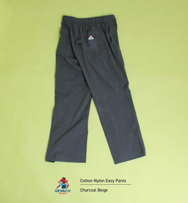 GLOSTER「【GEVACO/ゲバコ】コットンナイロンイージーパンツ」|チノ|