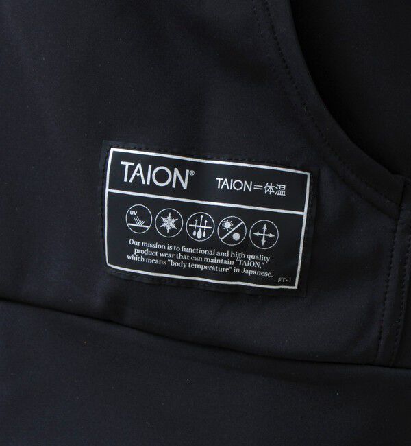 GLOSTER「【TAION/タイオン】UV DRY RASH GUARD ZIP PK」|パーカー|