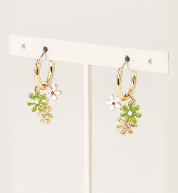 fredy emue「カラーマーガレットシンメピアス」|ピアス|