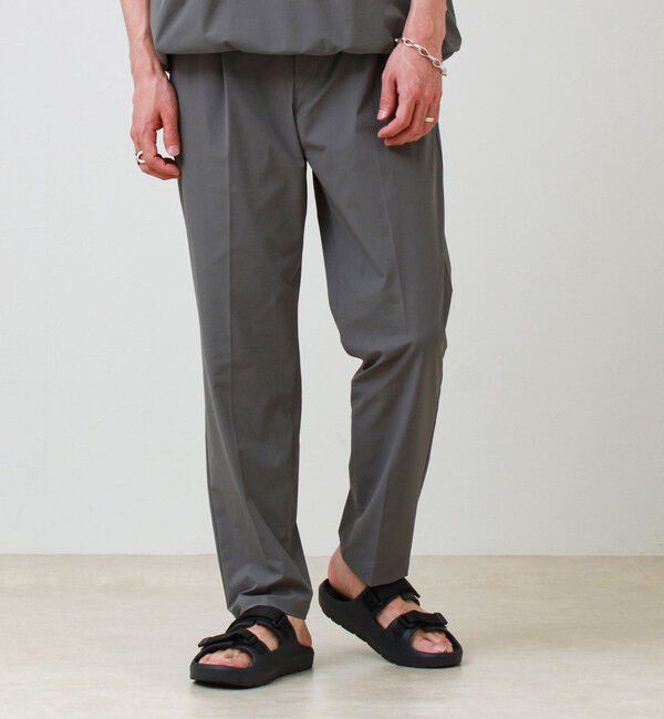 GLOSTER「【接触冷感/セットアップ着用可能】SoftCool イージーパンツ」|チノ|