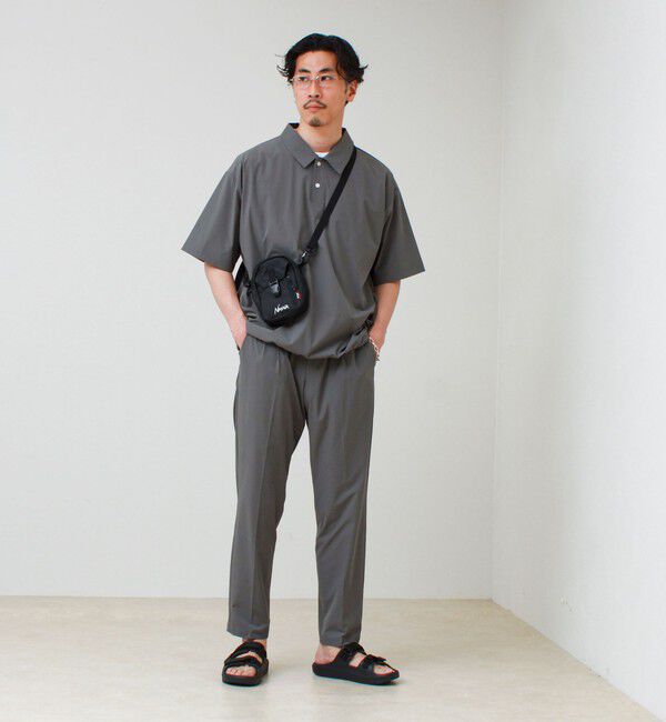 GLOSTER「【接触冷感/セットアップ着用可能】SoftCool イージーパンツ」|チノ|