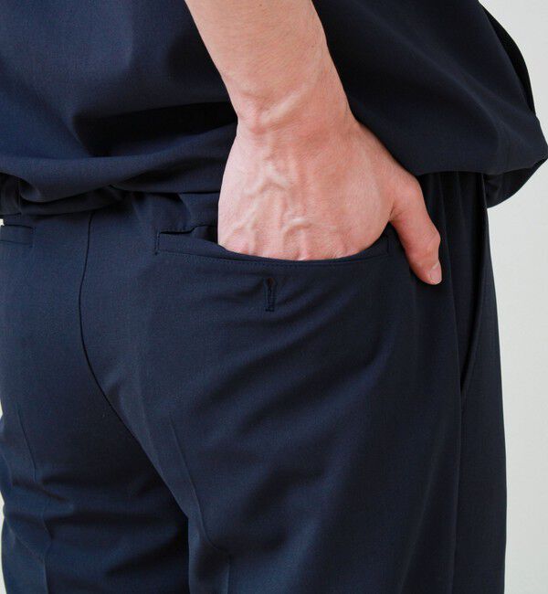 GLOSTER「【COOLMAX/セットアップ着用可能/S～XL展開】ポリトロイージーパンツ」|チノ|