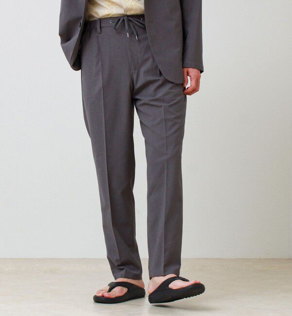 GLOSTER「【COOLMAX/セットアップ着用可能/S～XL展開】ポリトロイージーパンツ」|チノ|