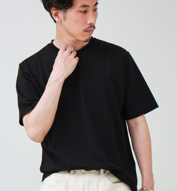 GLOSTER「【抗菌防臭/ビジカジ対応】ポンチ素材 ジャケＴ」|Tシャツ・カットソー|