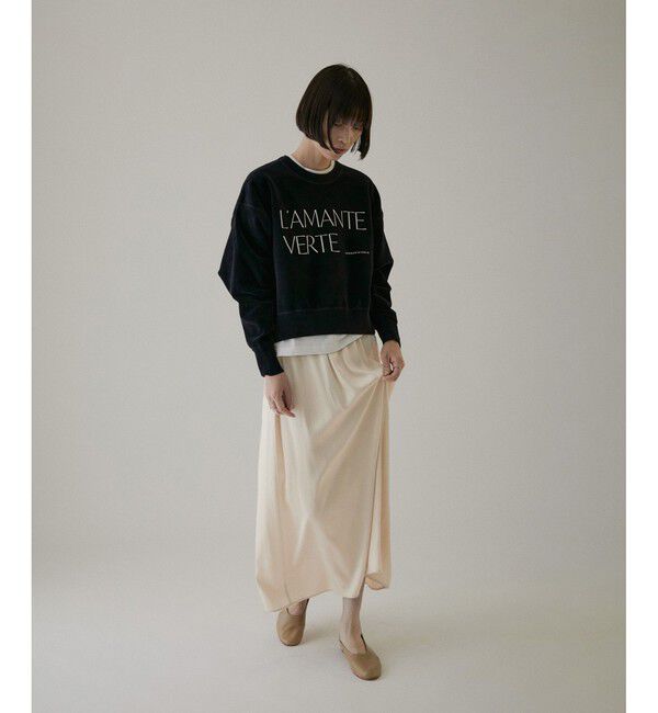 SALON adam et rope'「シルクフレアースカート【セットアップ対応】【洗える】」|スカート|