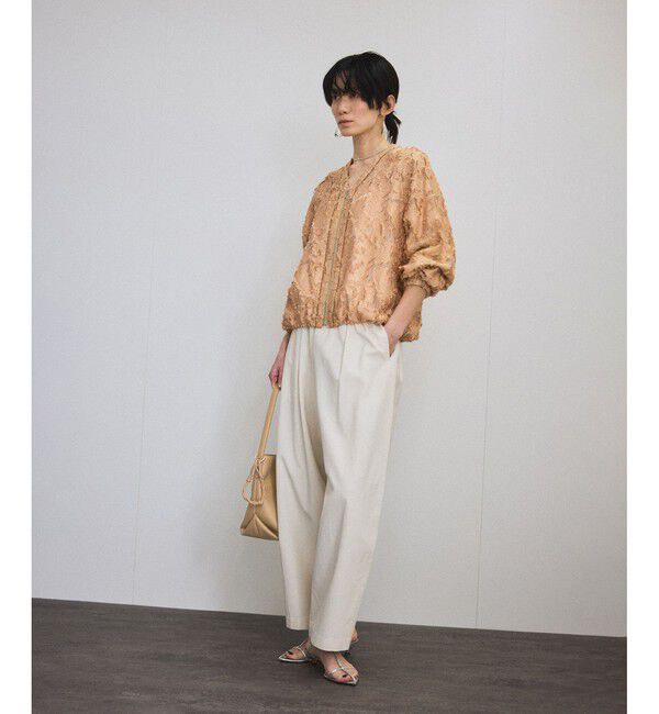 SALON adam et rope'「スプリットレザーミドルトートバッグ/バケットバッグ［WEB限定カラー/チャーム付き］」|ショルダー・メッセンジャー|