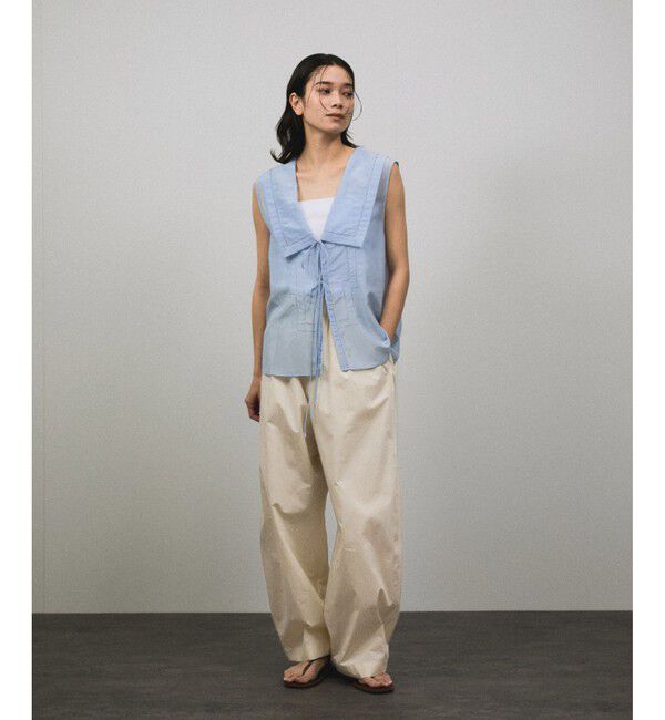 SALON adam et rope'「ウォーターリぺレントイージーカービーパンツ［撥水加工］」|チノ|