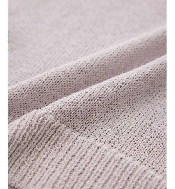 SALON adam et rope'「ペーパーヤーンフレンチスリーブプルオーバー / 新色追加」|ニット・セーター|