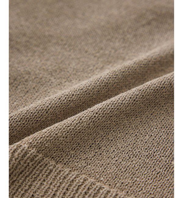 SALON adam et rope'「ペーパーヤーンフレンチスリーブプルオーバー / 新色追加」|ニット・セーター|