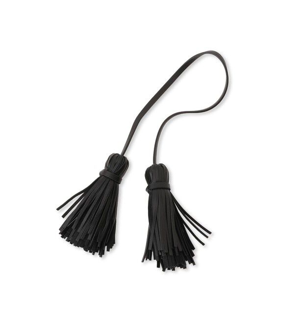 SALON adam et rope'「【W S（ドゥーブル）】レザーハンドルラフィアミニバッグ」|ハンドバッグ|