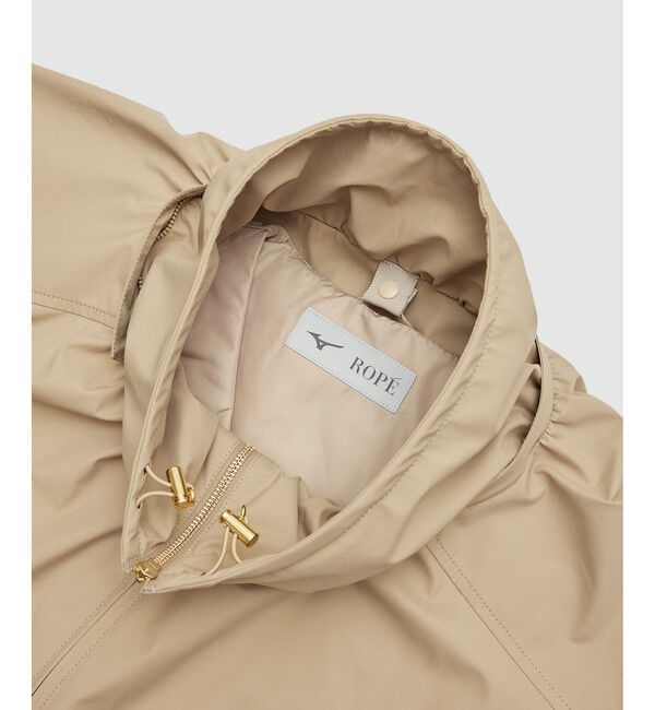 ROPE「【Mizuno for ROPE'】ライナー付き ギャザーマウンテンパーカー/撥水・イージーケア」|その他|