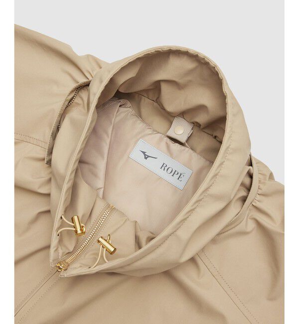 ROPE「【Mizuno for ROPE'】ギャザーミドルブルゾン」|ブルゾン・スタジャン|